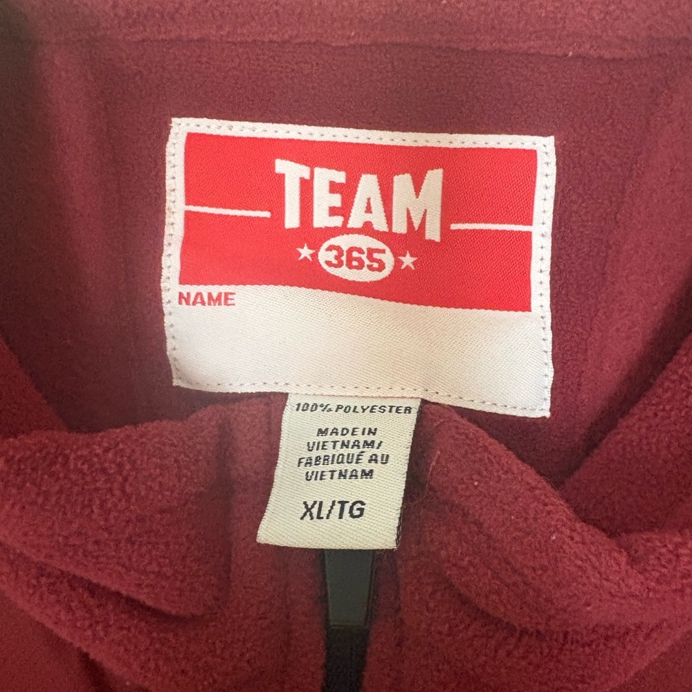 Red Zip-Up Jacket - Picture 3 of 5